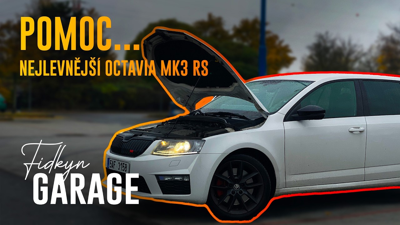 PROBLÉMY S VODOU NEJLEVNĚJŠÍ OCTAVIE MK3 RS TDI