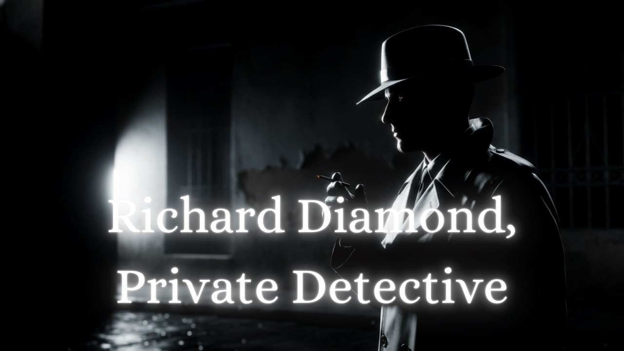 A Wisecracking Private Detective  Richard Diamond, Private Detective  $80,000 In Jewels
