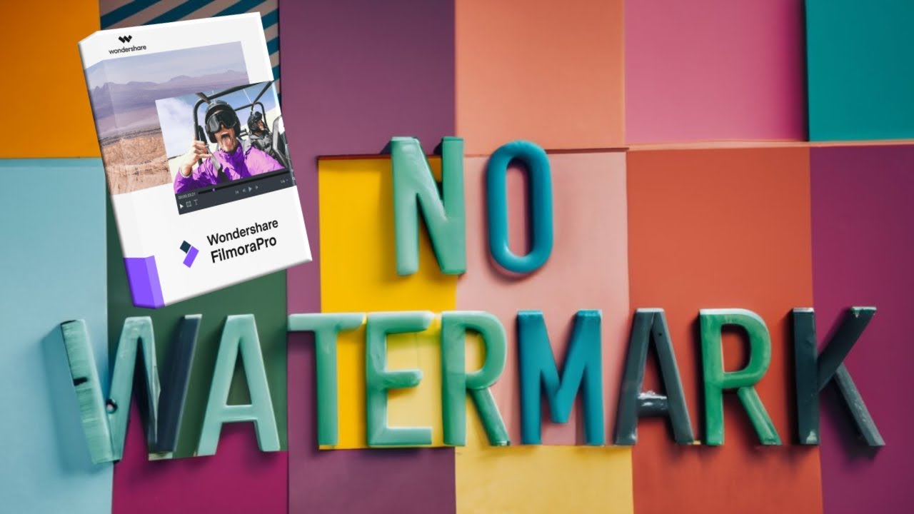 Exportar  proyectos de Filmora Pro  sin marca de agua