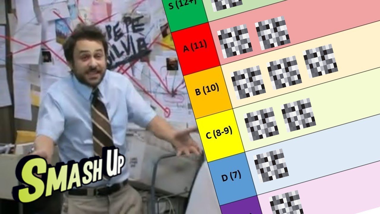 Smash Up Tier List - Core Set