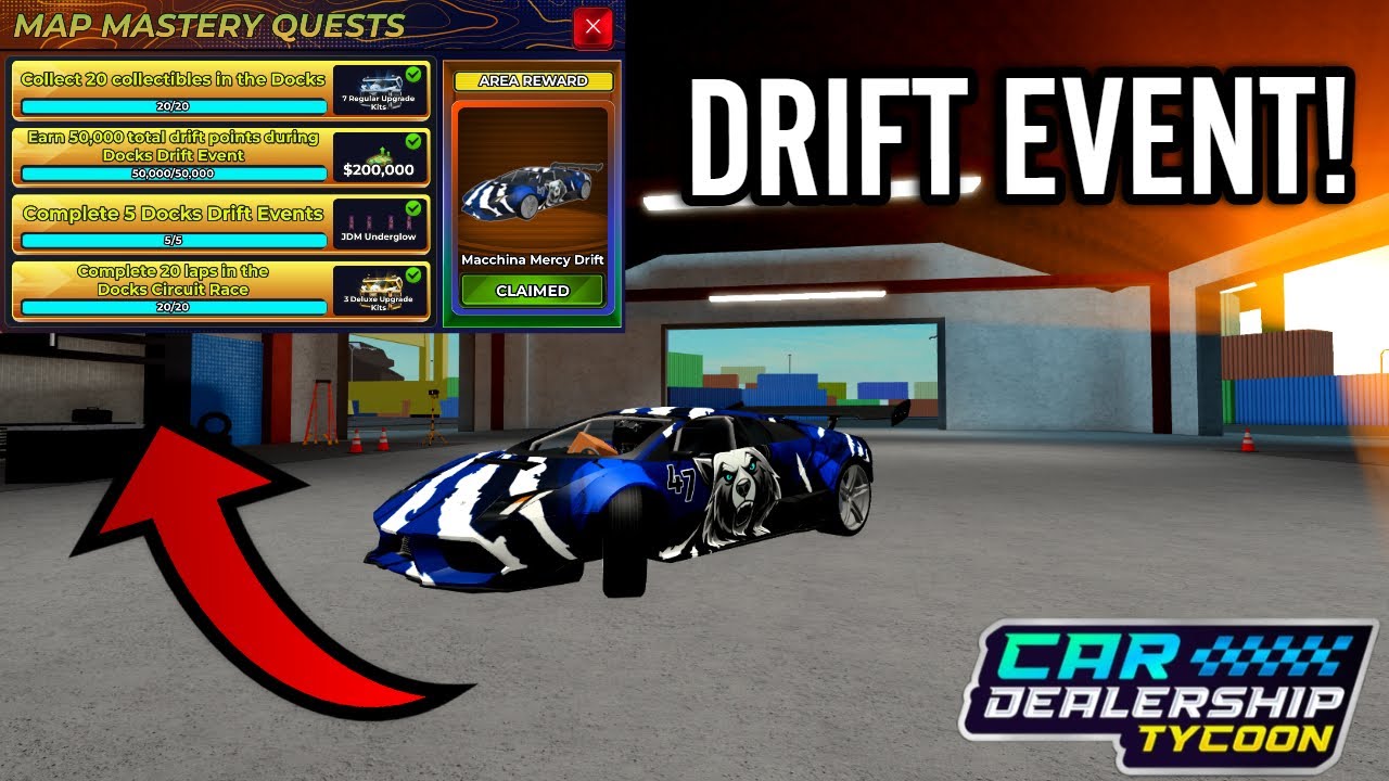 Я разблокировал новый дрифт-лэмбо в игре Car Dealershop Tycoon!!