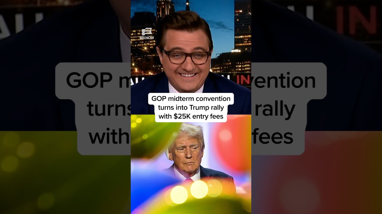 GOP midterm convention turns into Trump rally with $25K entry fees