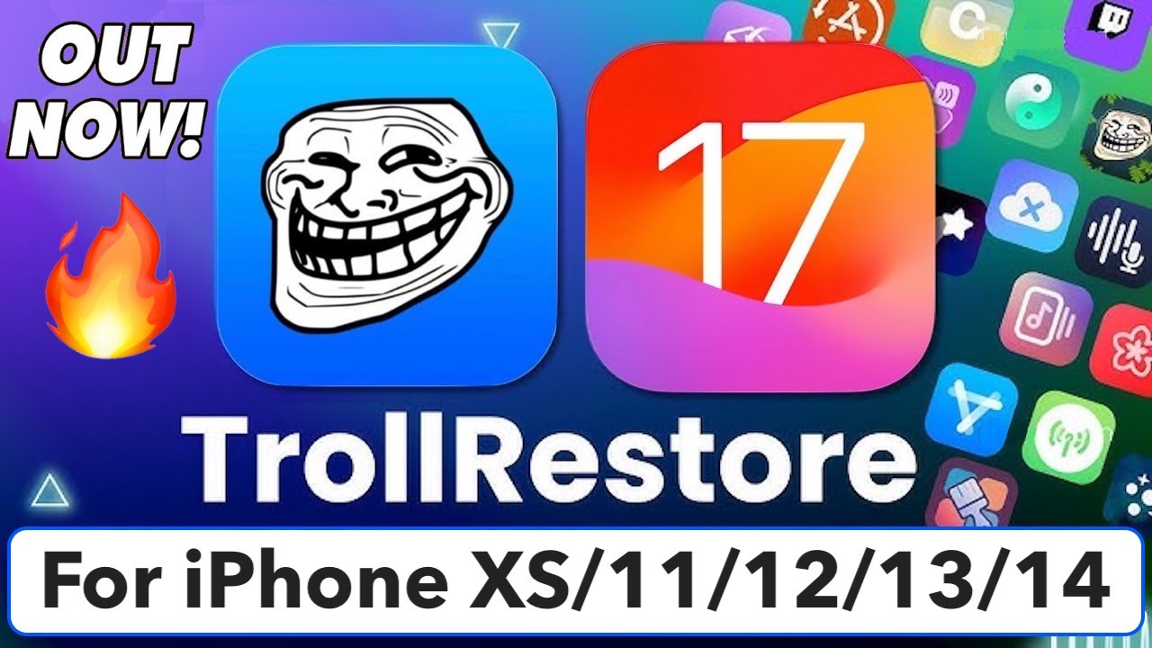 How to Install TrollStore on iPhone XS/11/12/13/14/15  | iOS 17 Supported