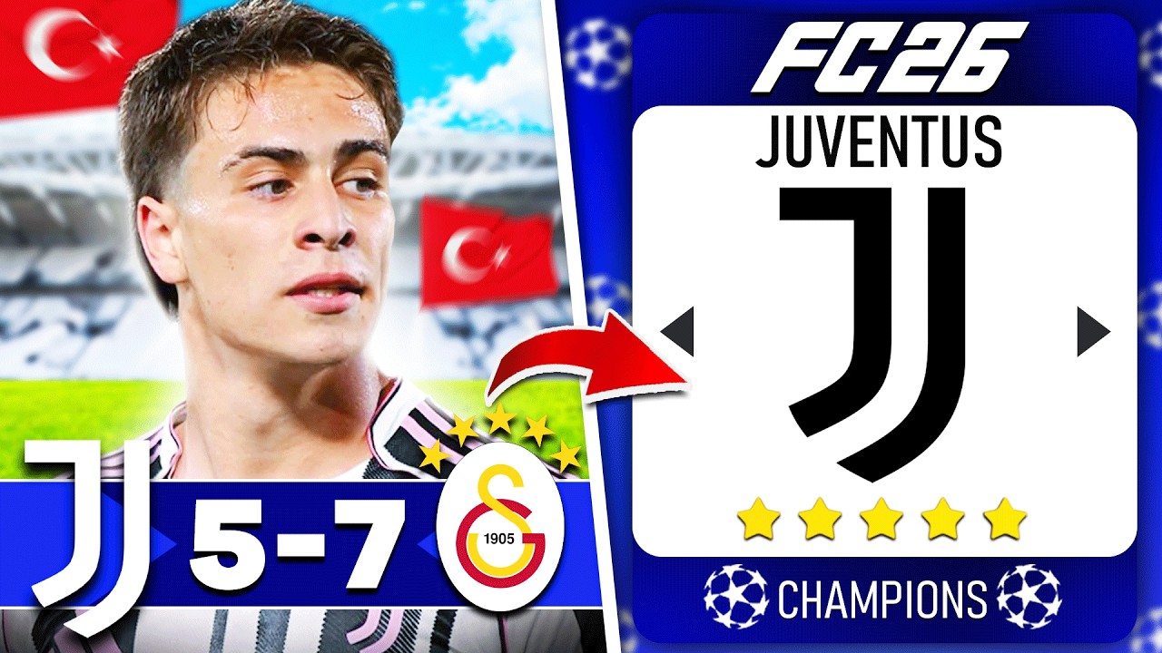RICOSTRUISCO LA JUVENTUS DOPO LA CLAMOROSA ELIMINAZIONE IN CHAMPIONS COMPRANDO SOLO TALENTI TURCHI!!
