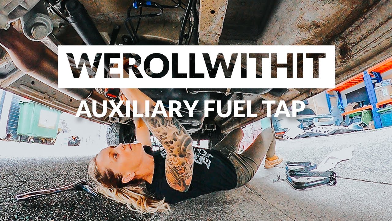 DIY Van Build series Ep6 - VS30 Sprinter Auxiliary Fuel Tap