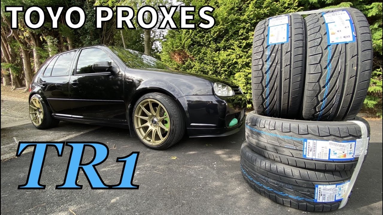 Новые шины на моем Golf GTI *TOYO PROXES TR1* 300BHP FWD