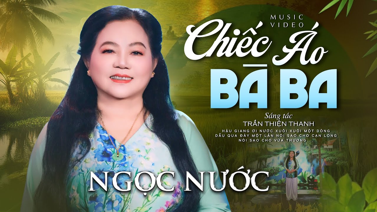 Chiếc Áo Bà Ba - Ngọc Nước | Giọng ca lạ hát nhạc Dân Ca Miền Tây cực hay 2025 MV Trữ Tình Miền Tây