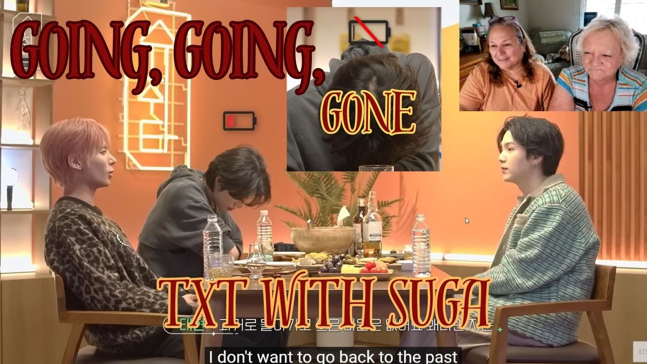 Suchwita TXT with Suga Nanas 1st Time Reaction with Eng Subtitles
