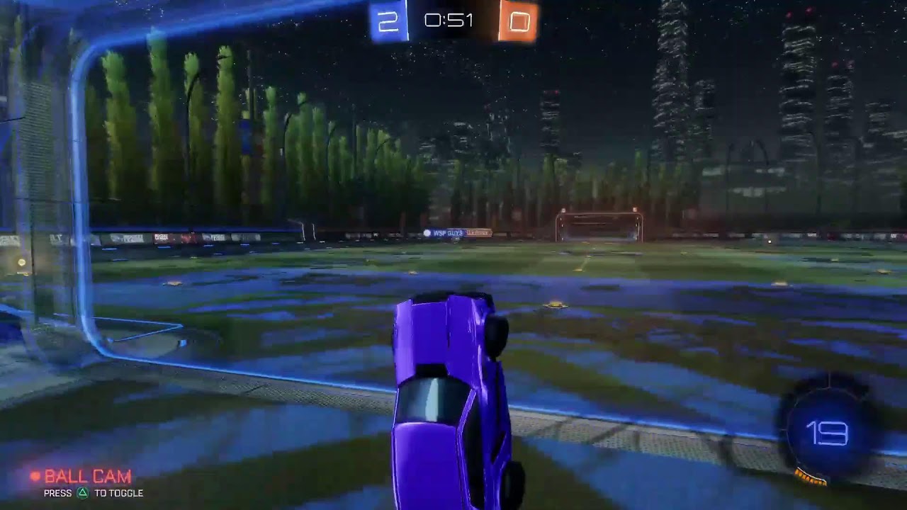 Just chilling And playing some rocket League.