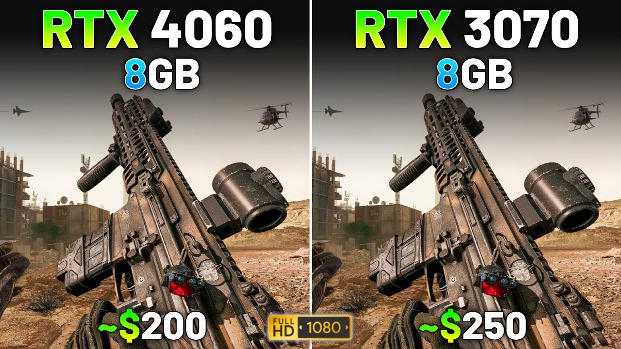 RTX 4060 vs RTX 3070 in 2026 | Test in 15 Games | 1080p