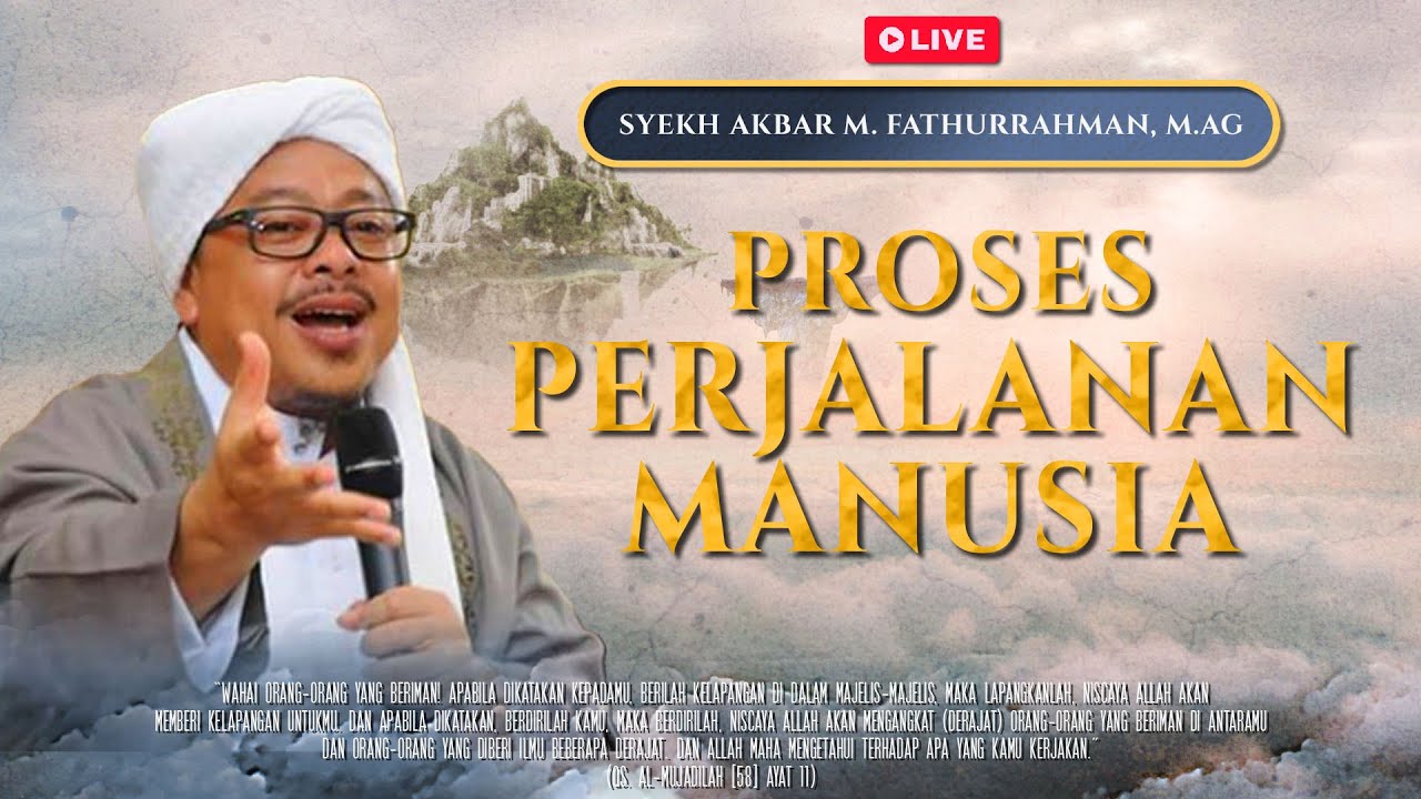 🔴[LIVE ] PROSES PERJALANAN IBADAH (1) | SYEKH AKBAR M. FATHURRAHMAN, M.AG | MRBJ TV