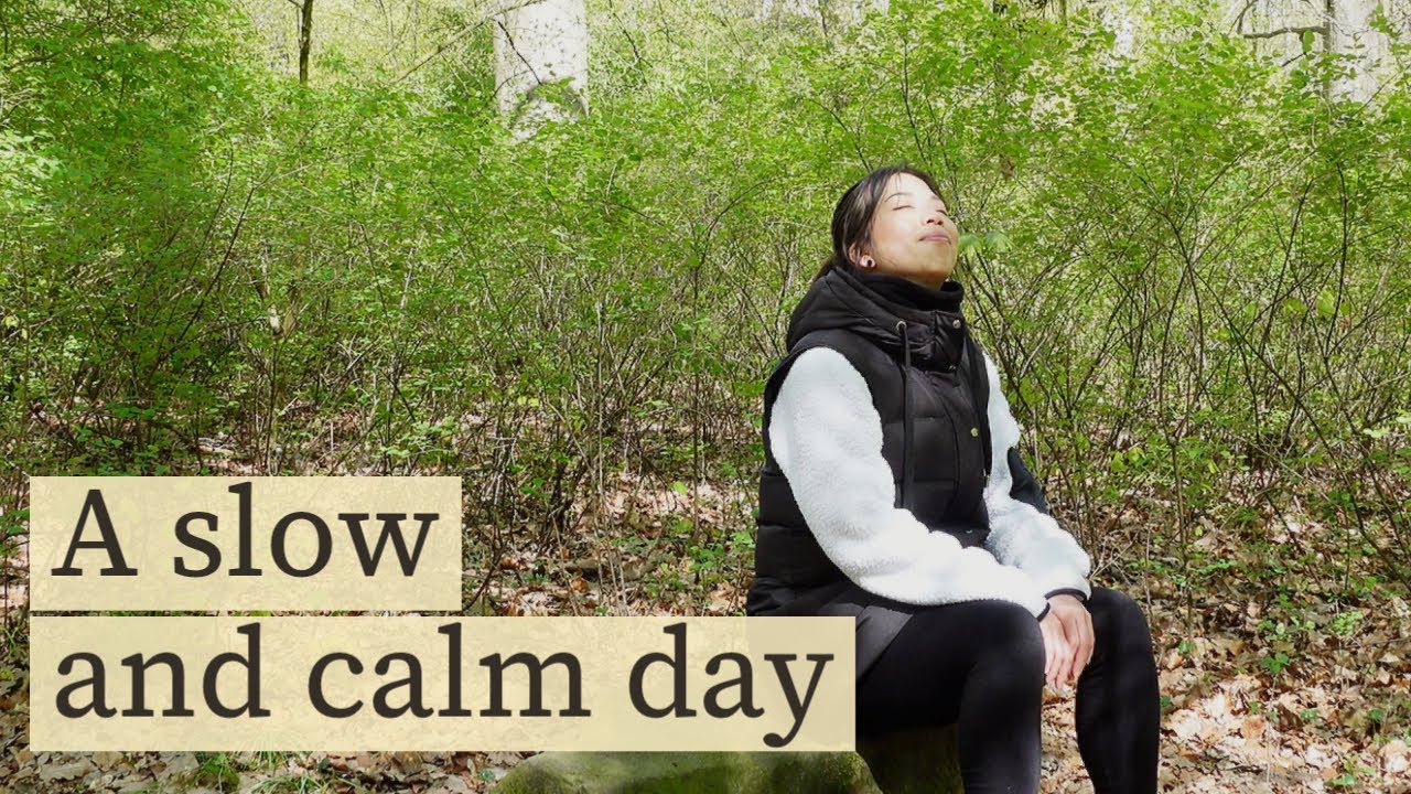 Simple Slow Living |  A calm day in nature and baking cookies | Silent Vlog