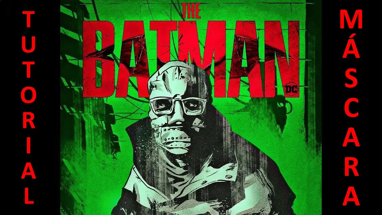 COMO HACER la MÁSCARA del ACERTIJO | THE BATMAN RIDDLER COSPLAY 2022 | BatiManía