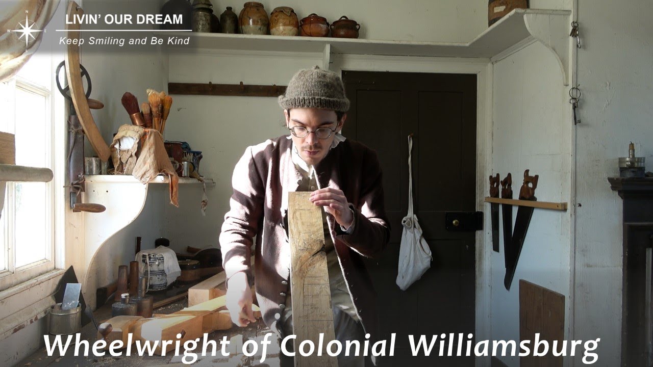 Colonial Williamsburg - Wheelwright and Governor's Palace