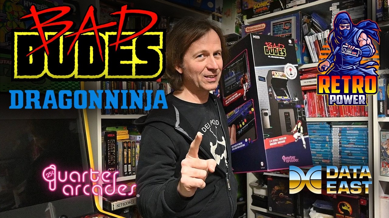 🔥 Recensione esclusiva di Dragon Ninja Quarter Arcades + confronto Evercade e Arcade Originale!! 🔥
