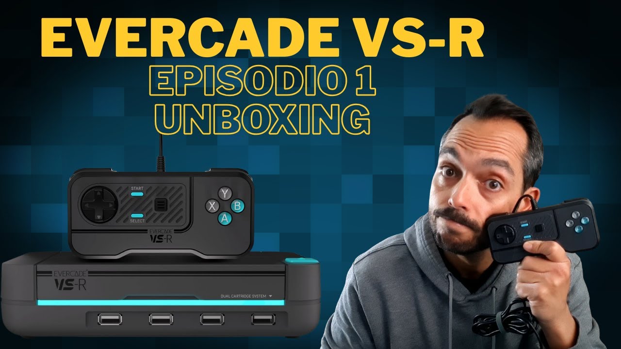Evercade | Unboxing Evercade VS-R : Primera Impresión y Review