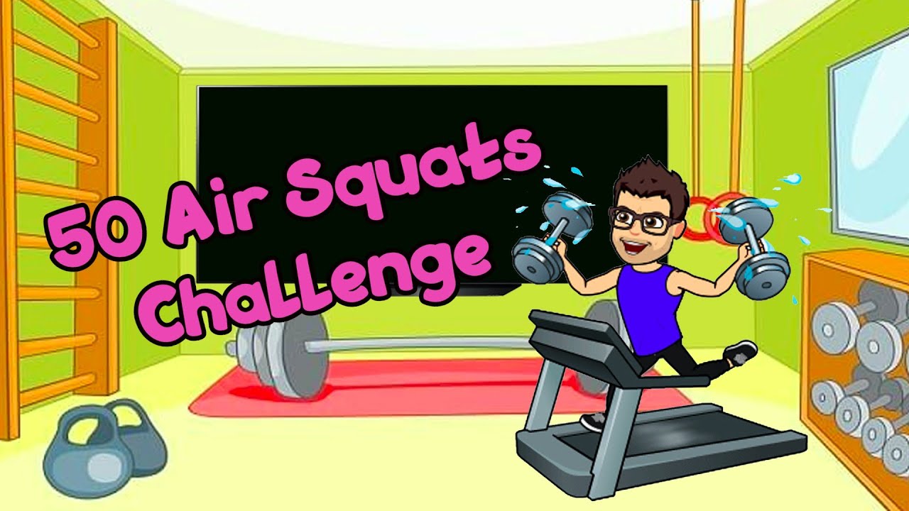 50 Air Squat Workout Challenge