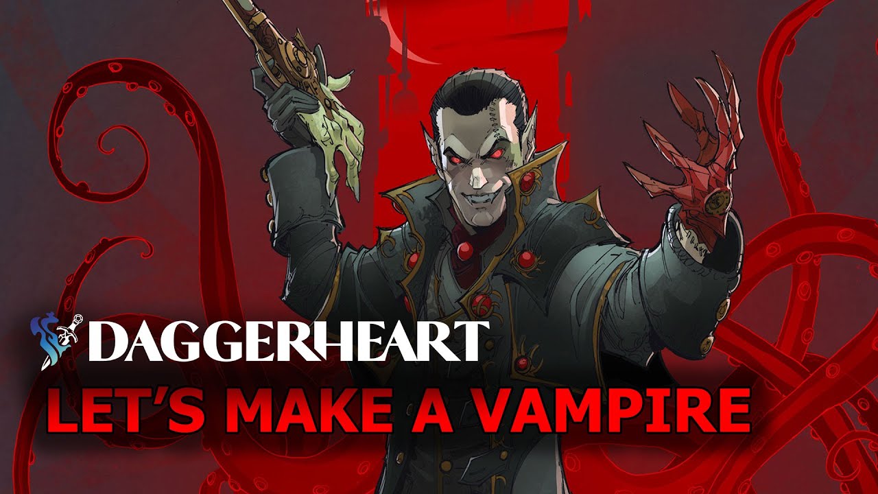 How to Draw and Make a Daggerheart Vampire