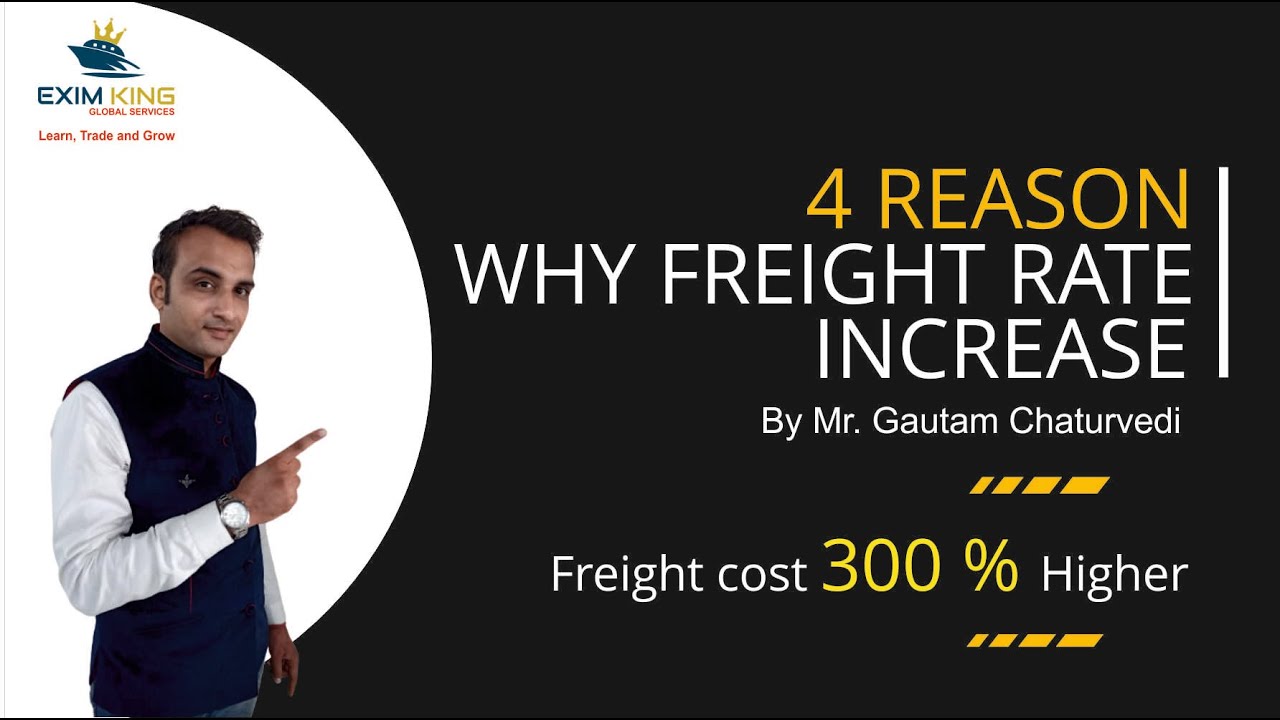 Why Freight Rates getting Higher in 2021 / Increase in Freight Rate / 4 Reasons / Shipping News