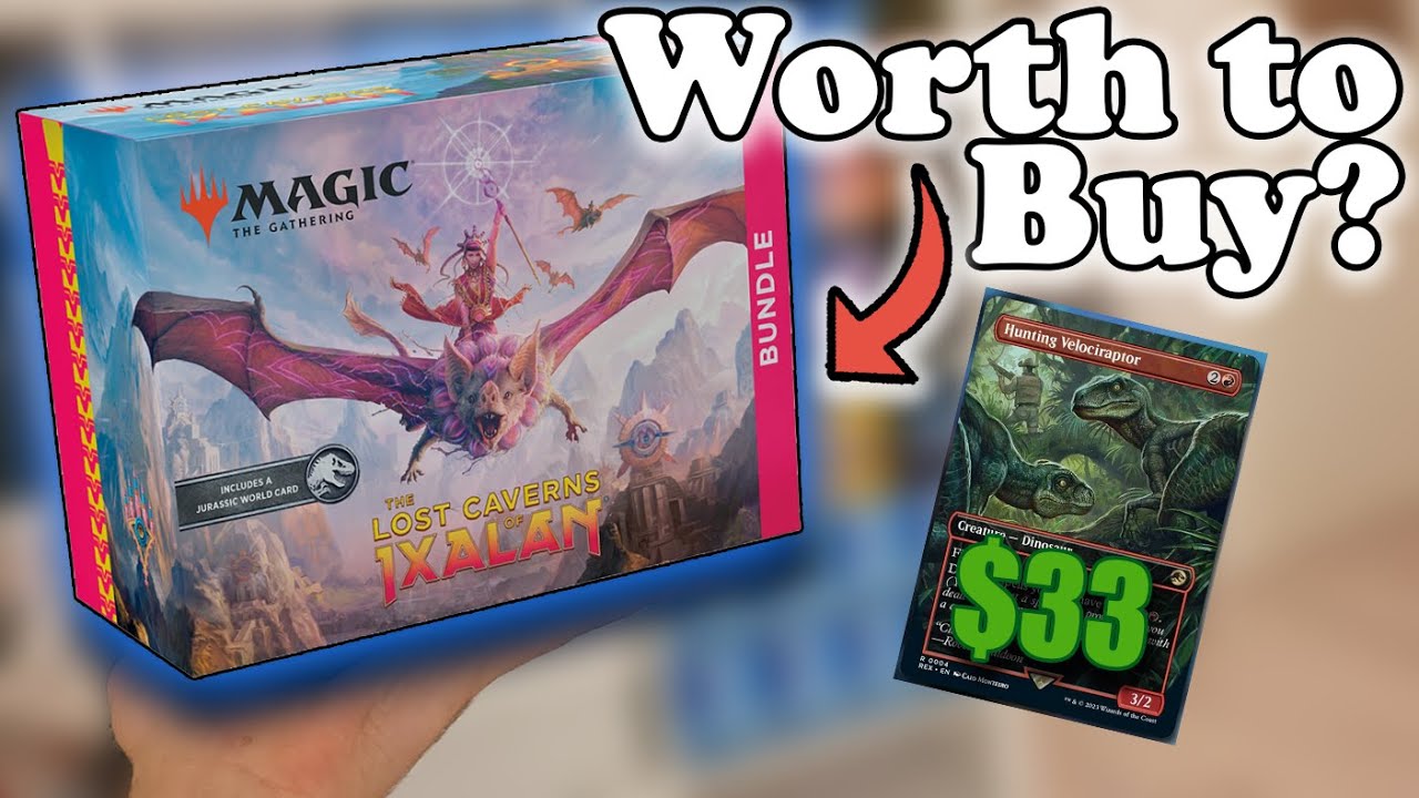 Let's Pull $35 !!! The Lost Caverns of Ixalan Bundle opening.