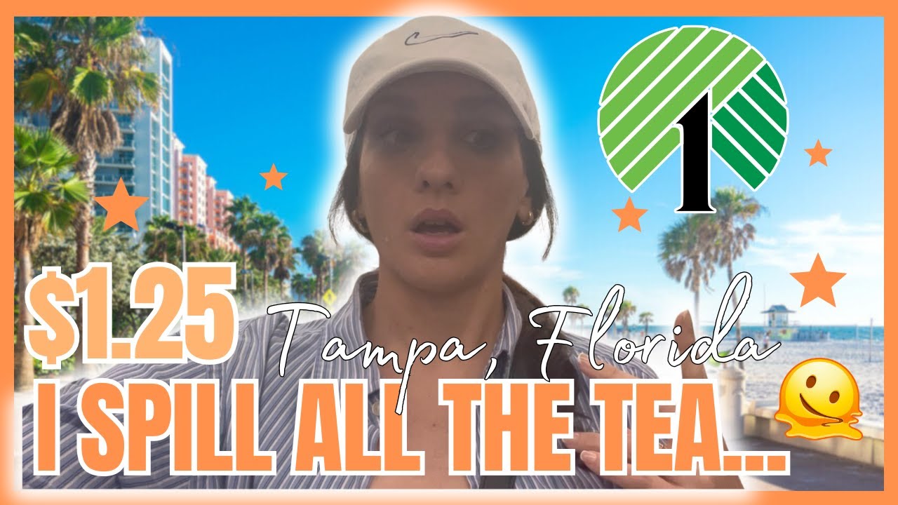 *DOLLAR TREE in TAMPA FLORIDA | My secret about Tampa... | $1.25 FINDS I have not seen before!