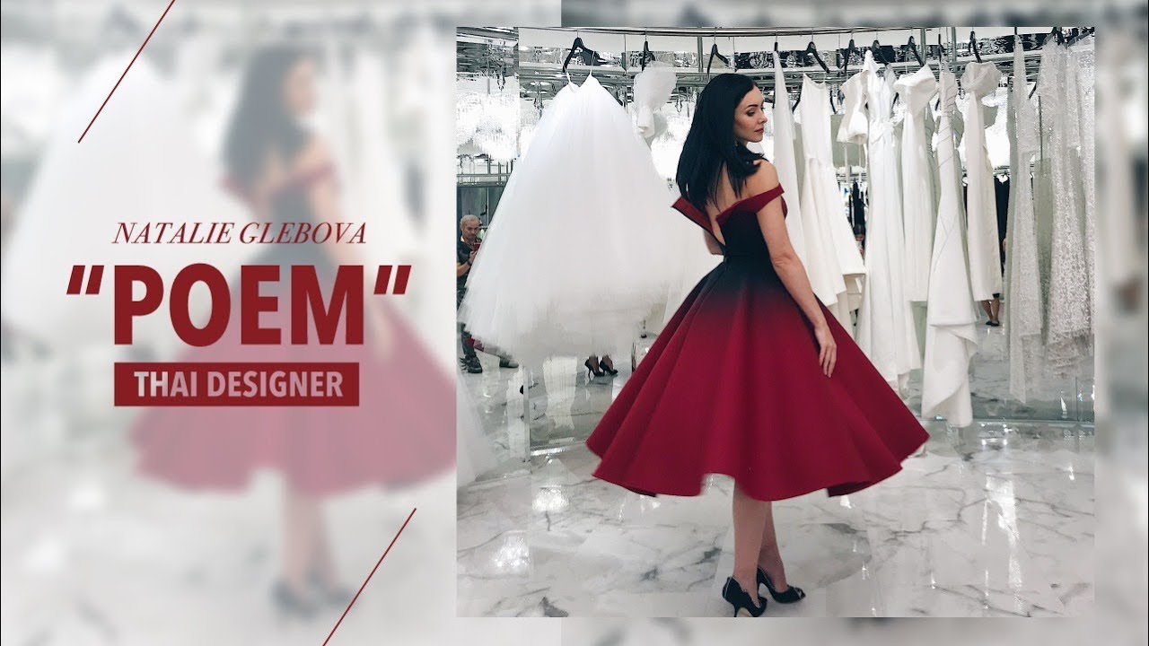 NATALIE GLEBOVA — DRESS FITTING |  POEM ♥ THAI DESIGNER: GAYSORN VILLAGE, BANGKOK