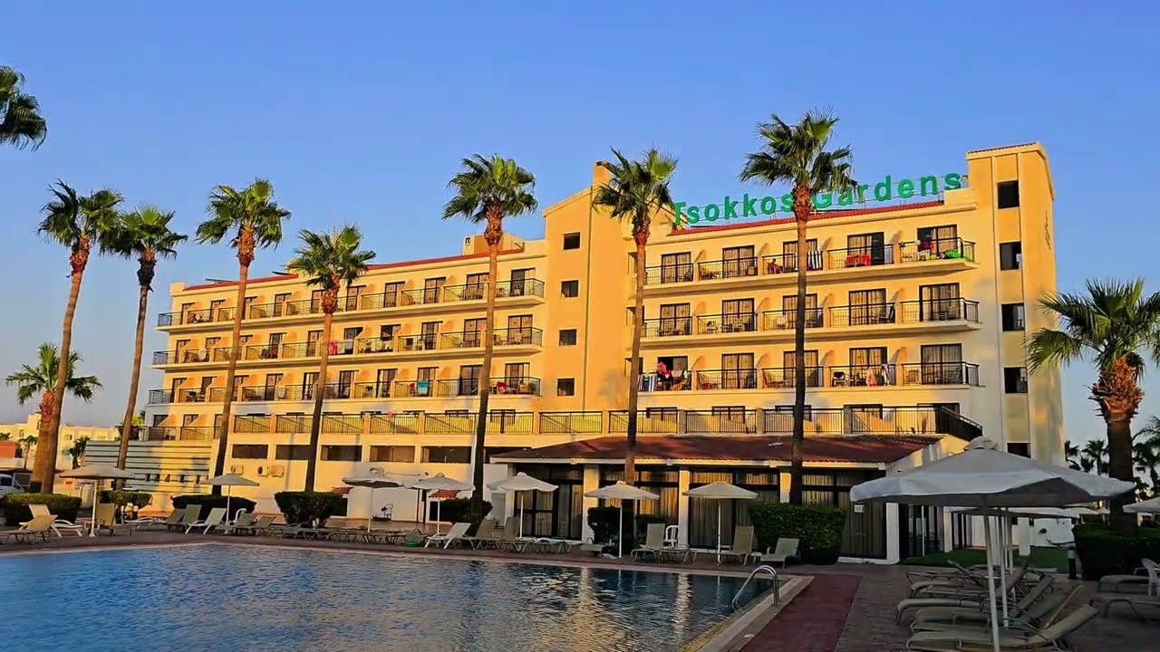 Tsokkos Gardens Hotel Paralimni, Cyprus 🇨🇾 