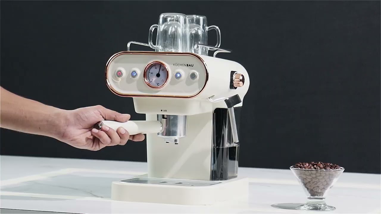 Kuchenbau Der Espresso Coffee Machine &ndash; Compatible with Pods and&nbsp;Coffee&nbsp;Powder