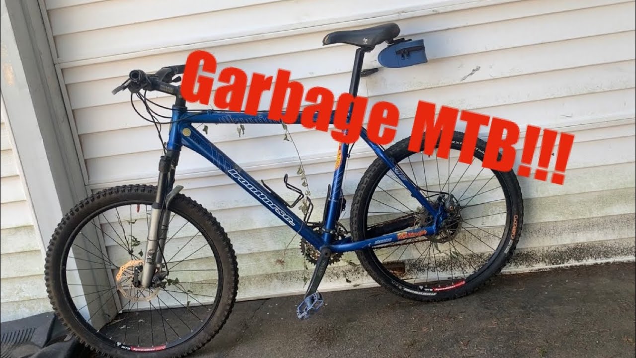 Garbage mountain bike fix!!!