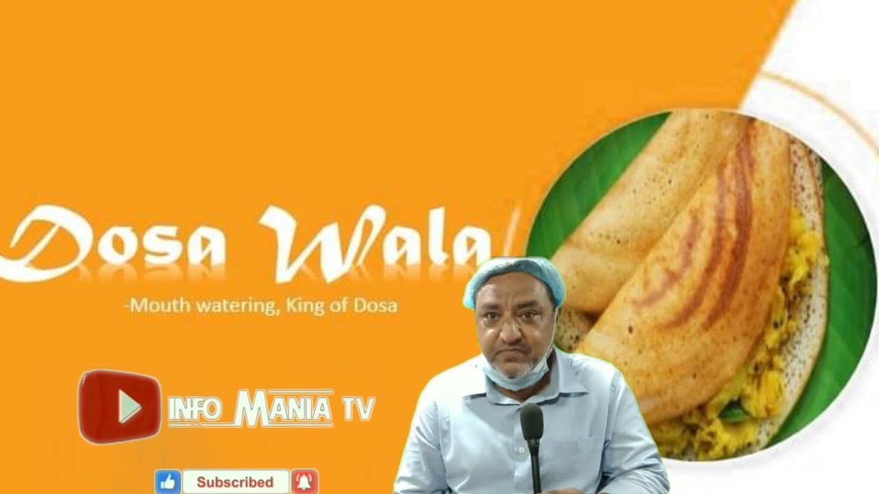 Dosa Stall Karachi | Kung Fu Dosa | South Indian Dosa | Dosa Wala |@InfoManiaTV