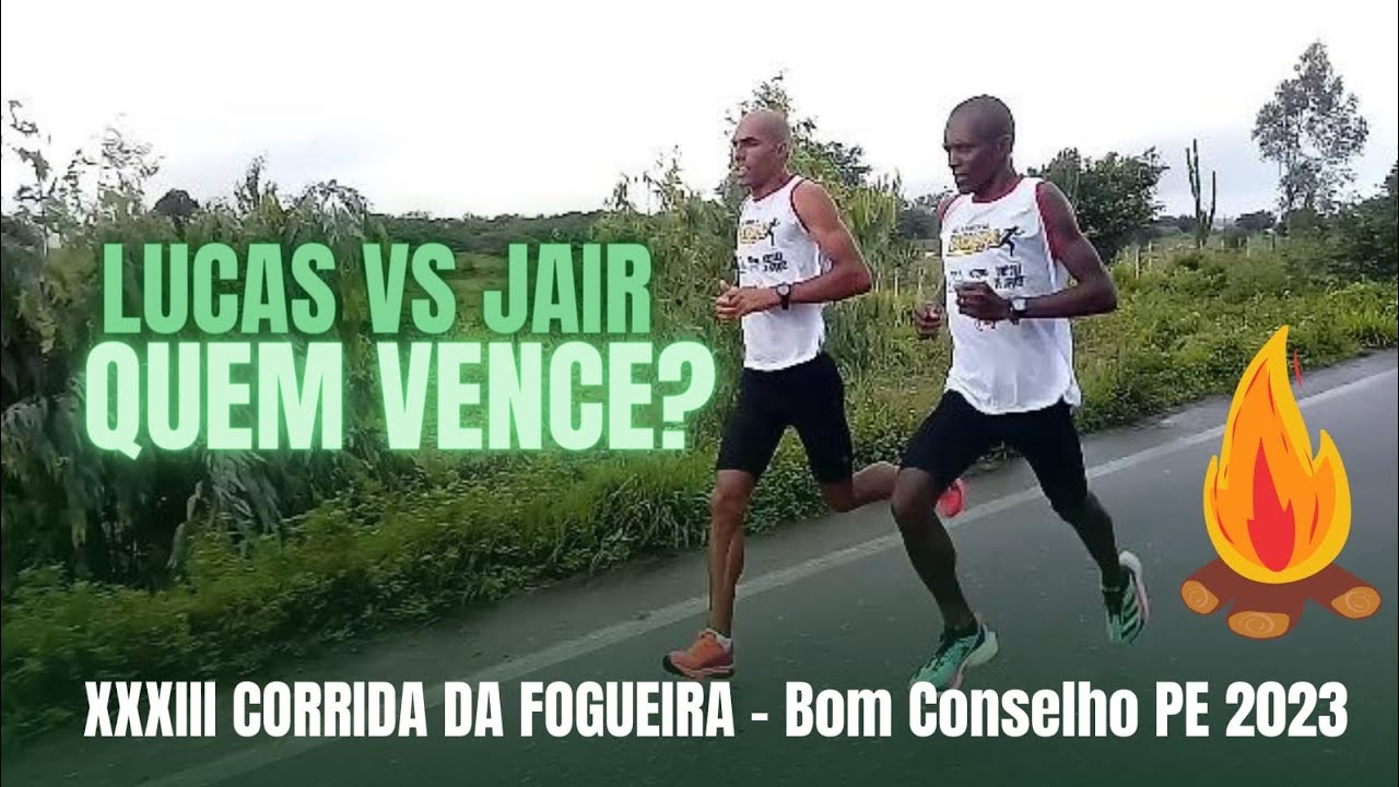 Jair e Lucas da equipe Bingo Corrida disputam na 33° CORRIDA DA FOGUEIRA Bom Conselho PE 2023