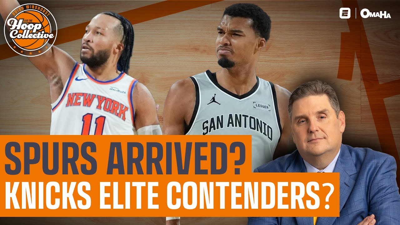 Wemby & Spurs A True Contender? Knicks In Elite Tier? + Windy's Epic Journey | The Hoop Collective