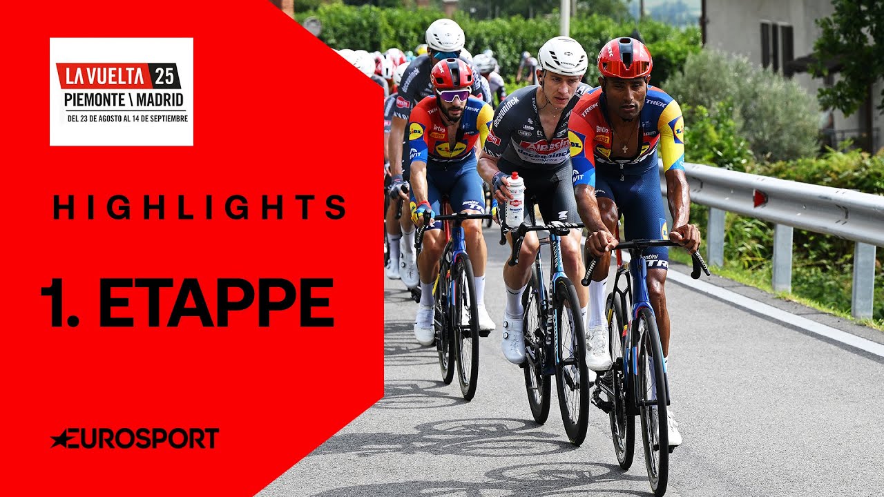 Vuelta a Espana 2025 | 1. Etappe | Highlights deutsch | Radsport