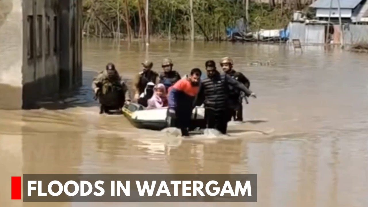 Baramulla: Heavy Rains Result In Flooding In Watergam