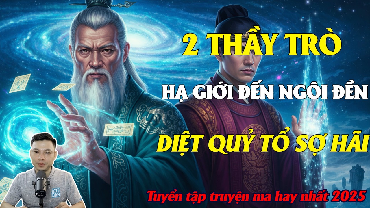 TRUYỆN MA ĐÌNH SOẠN : 2 THẦY TRÒ HẠ GIỚI ĐẾN NGÔI ĐỀN DIỆT QUỶ TỔ SỢ HÃI | TRUYỆN MA KINH DỊ