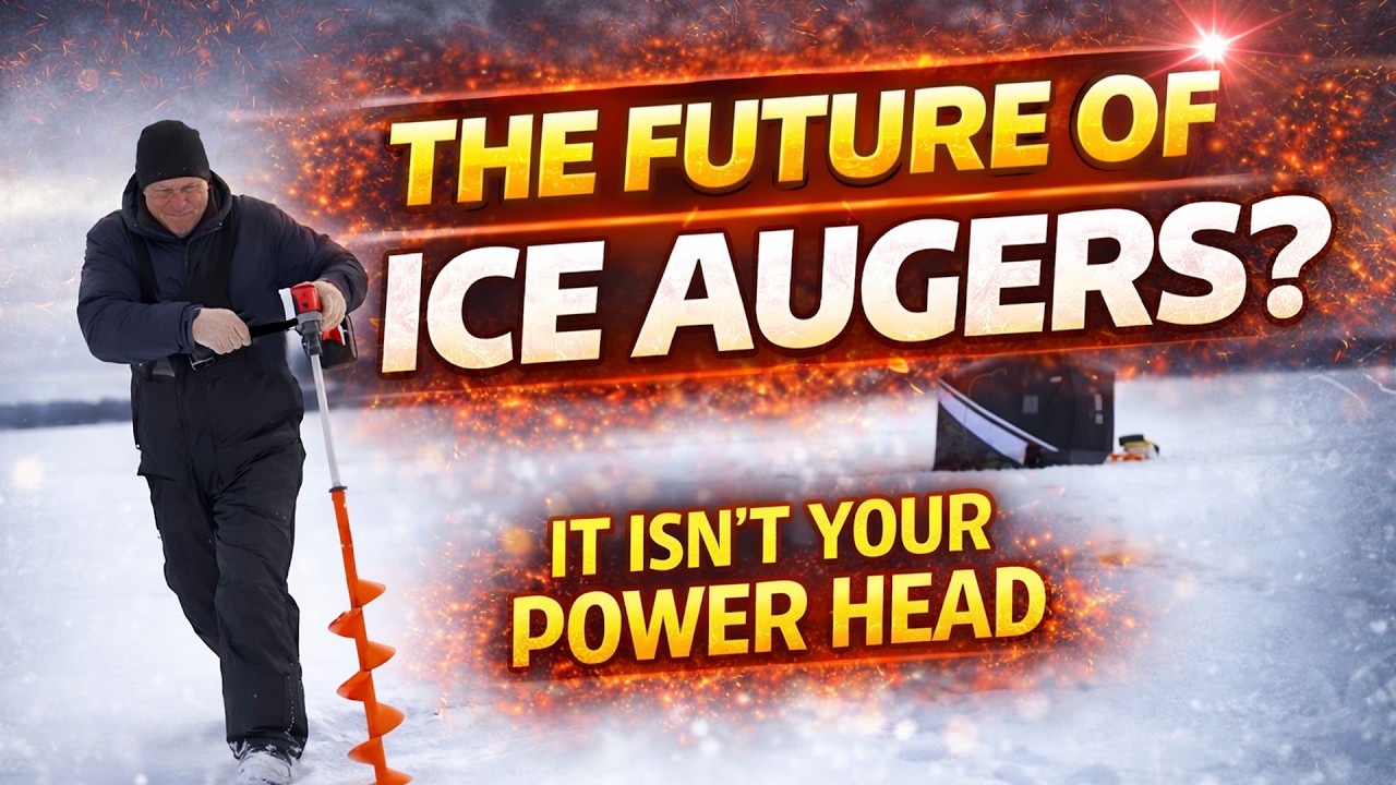 Skip the Power Head: This Ice Auger Setup Just Makes Sense