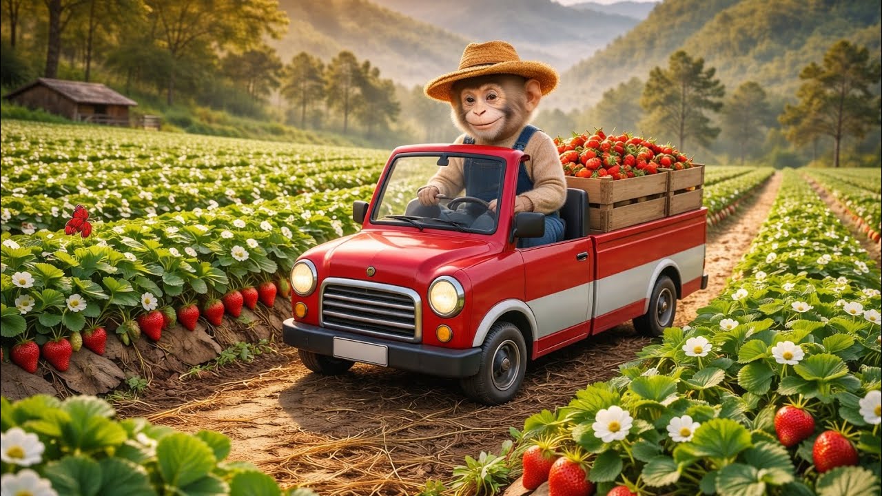 A small body, a big responsibility—this is the monkey’s story of silent hard work.