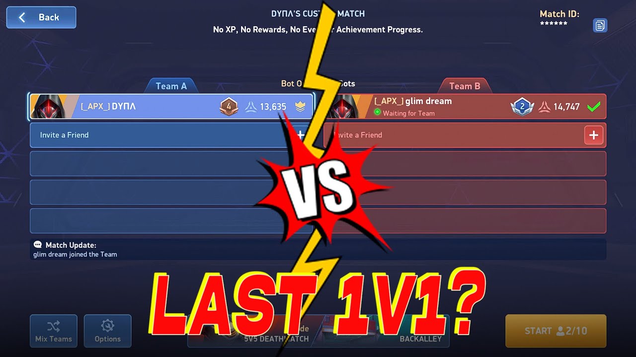Dyna VS Glim Dream 1 VS 1 Mech Arena Battle - The Ultimate Showdown!!