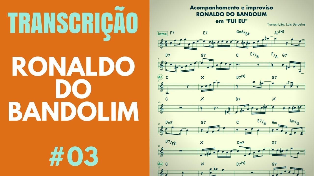 Acompanhamento e improviso RONALDO DO BANDOLIM - "Fui eu" [Wilson Batista]