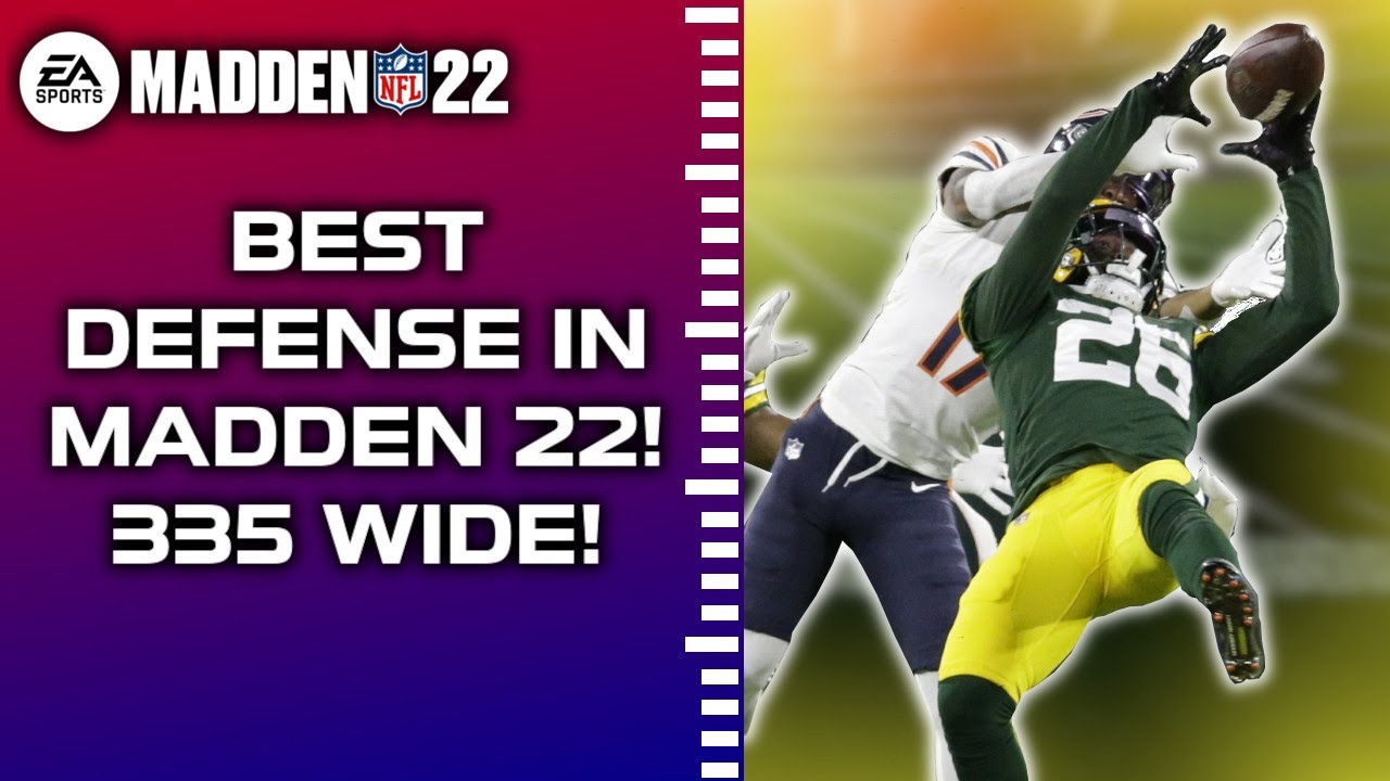 BEST DEFENSE IN MADDEN 22! 335 WIDE - Madden 22 Tips!