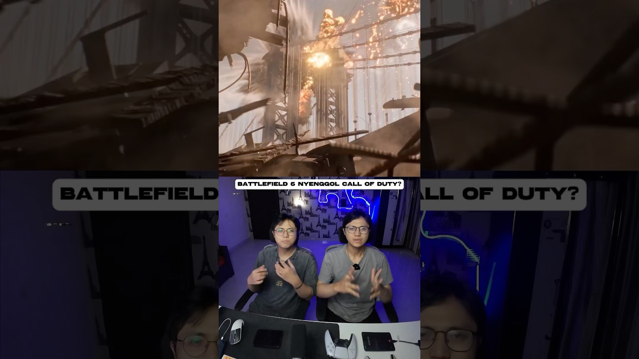 Battlefield 6 nyenggol call of duty? #gamerystation #battlefield