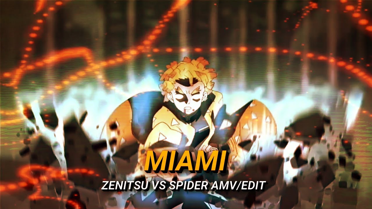 Zenitsu vs Spider - edit [AMV/edit]