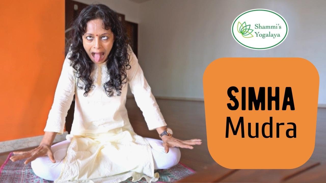 Simha Mudra || Simhaasana || Lion's Gesture || Lion's Roar || Simhagarjanasana || Roaring Lion Pose