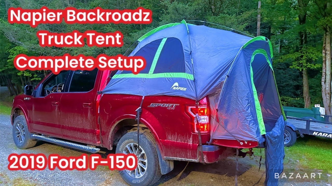 Master the Full Napier Backroadz Truck Tent Setup