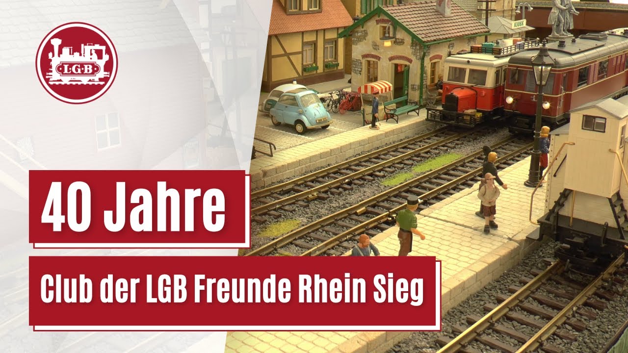 Club der LGB Freunde Rhein/Sieg: Der gr&ouml;&szlig;te private LGB-Club in Deutschland mit ~130 Mitgliedern
