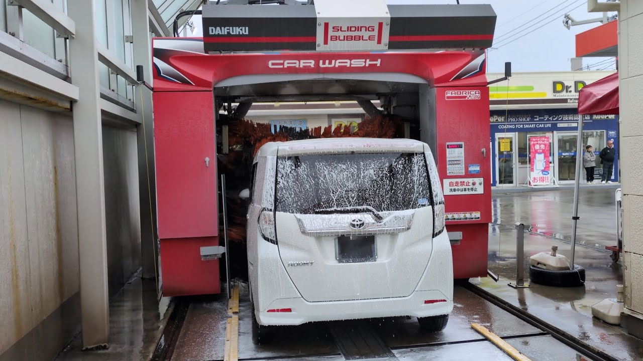 ダイフク洗車機 ファブリカNEO&スライディングバブ ル