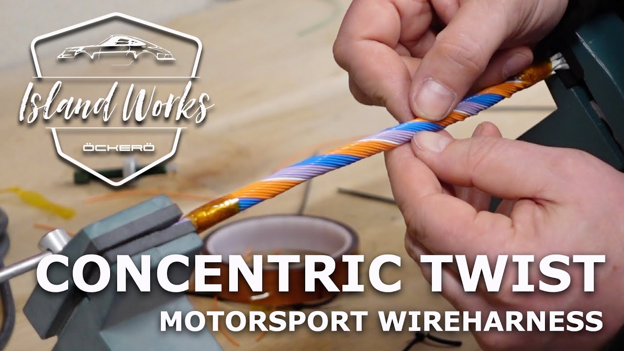 Concentric Twist - Insanely Overspec Wireharness Build on Classic 964