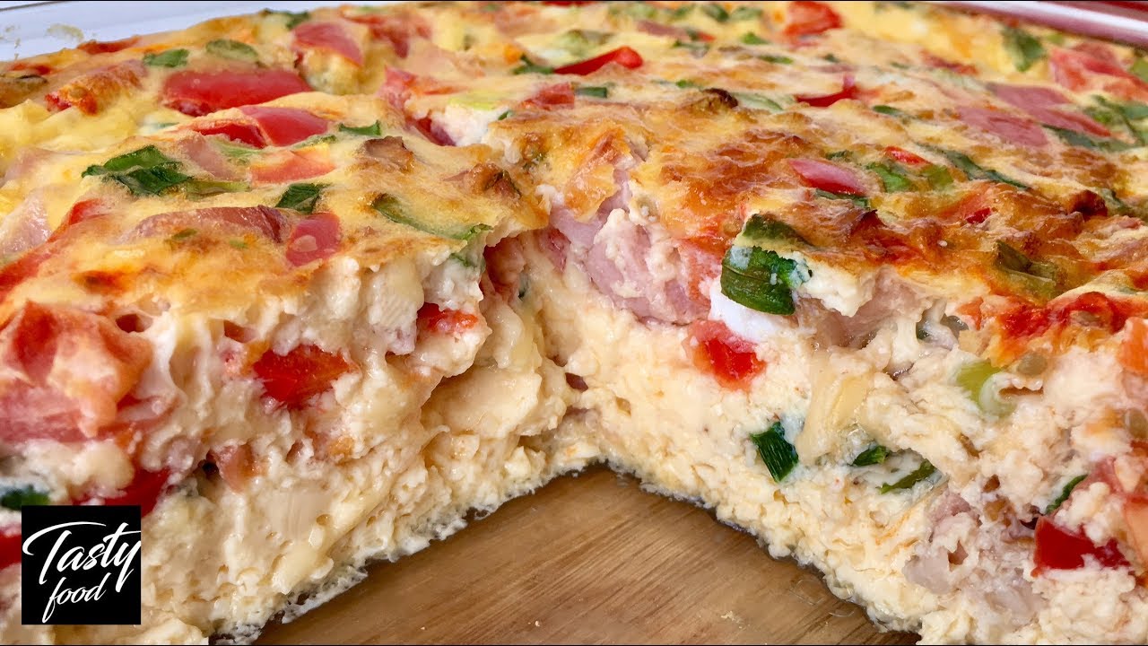 Омлет По-Деревенски! Быстро, Вкусно и Сытно!