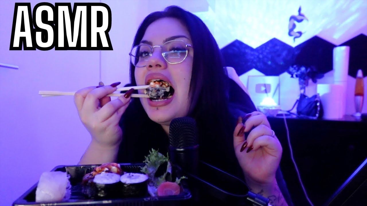 ASMR MUKBANG SUSHI NOTTURNO  / chiara paradisi