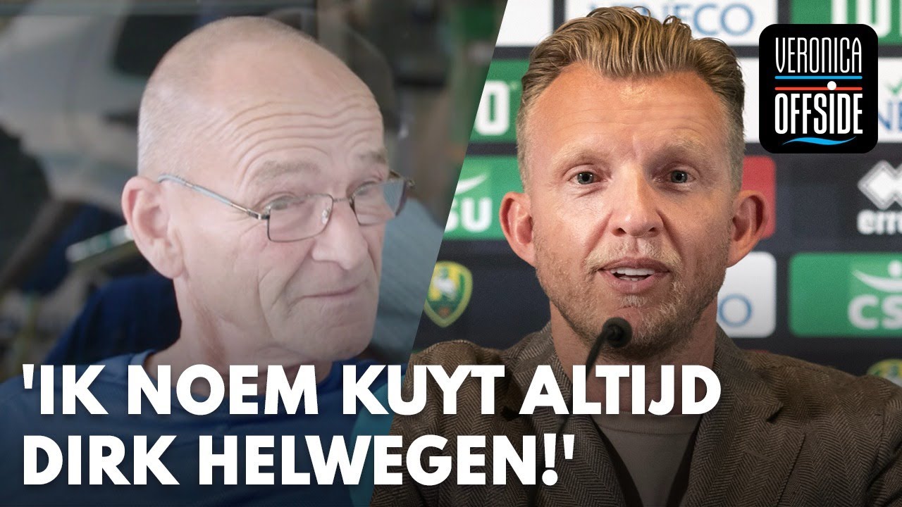 Tom Staal op bezoek in Den Haag: 'Ik noem Kuyt altijd Dirk Helwegen!' | VERONICA OFFSIDE